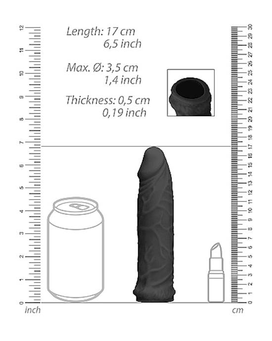Penis Extender- 17cm Black