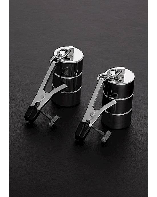 2 Adjustable Nipple Clamps   Changeable Weights