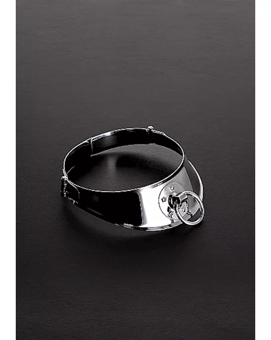 Locking Mens Collar with Ring 135 Inches