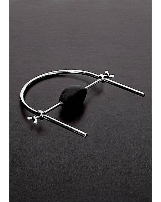 Mouth Bond Gag With Rubber Ball - Adjustable