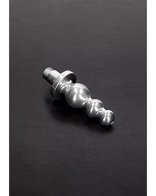 Revers Triple Ripple Enema Nozzle Silver