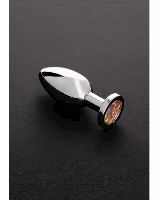 Jewled Butt Plugs Aurora Medium
