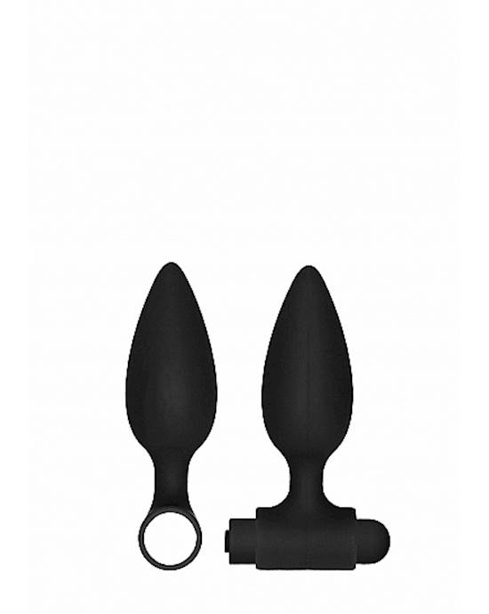 Silicone Usb-rechargeable Anal Set