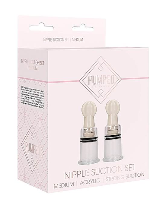 Nipple Suction Set Medium- Transparent
