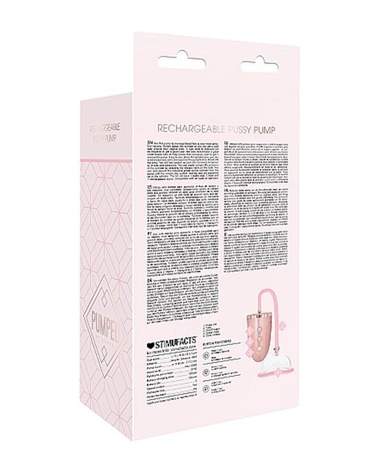 Rechargeable Pussy Pump- Pink