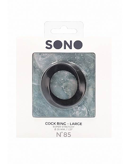 No. 85 Cock Ring- Large Black