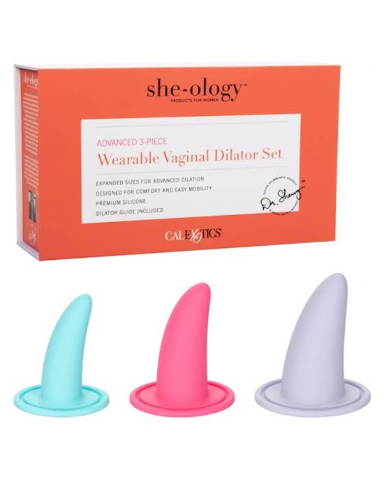 She-ology Advanced 3-piece Wearable Vaginal Dilator Set