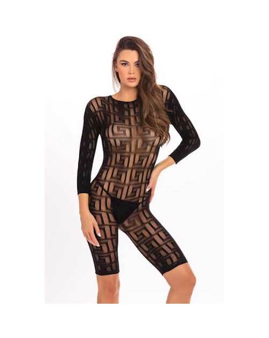 Exotic Crotchless Bodystocking