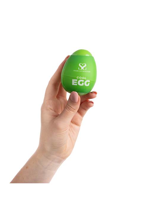 Share Satisfaction Masturbator Egg - Cool 