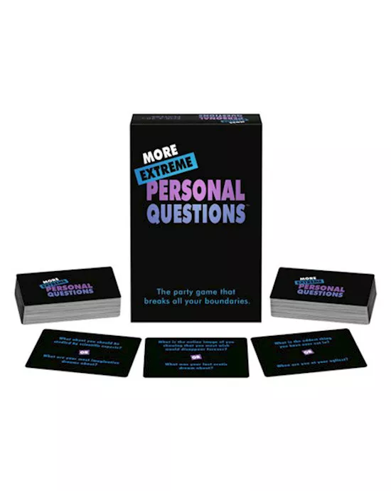 More Extreme Personal Questions Game