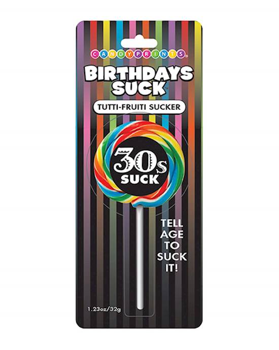 Birthday 30s Suck Tutti Frutti