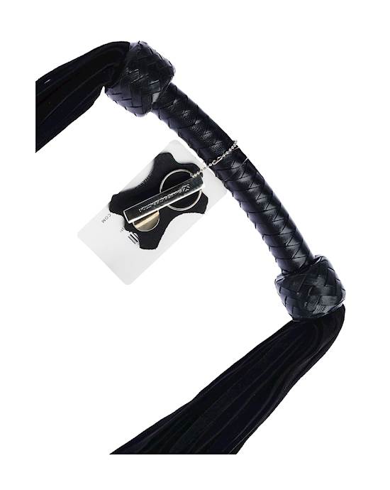 Bound X Double Ended Suede Flogger