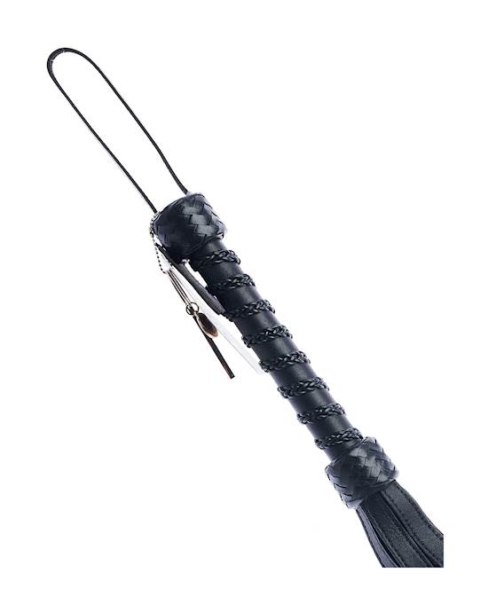 Bound X Spiked Wide Tail Flogger