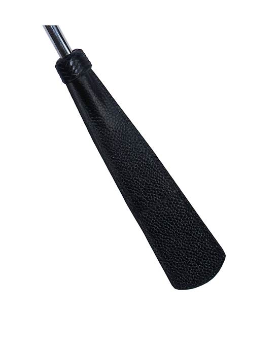 Bound X Textured Leather Paddle With Metal Handle