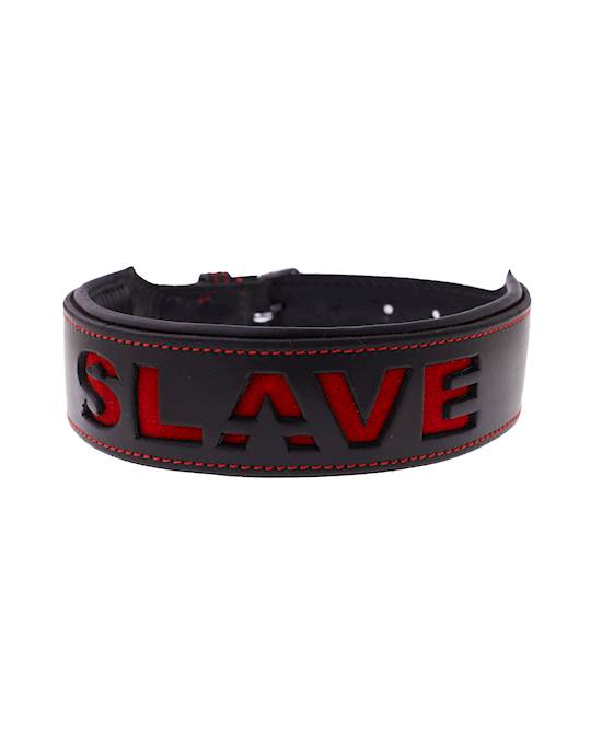 Bound X Slave Cut Out Collar