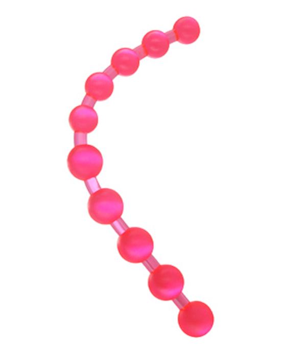 Thai Jelly Anal Beads Pink