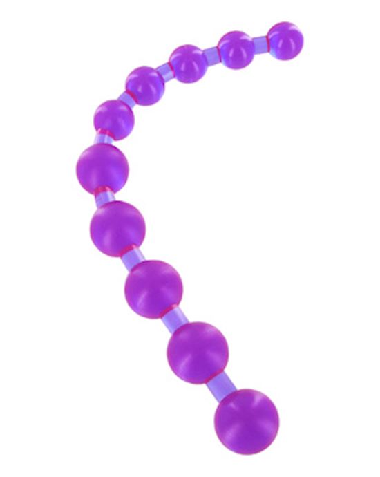 Thai Jelly Anal Beads Purple