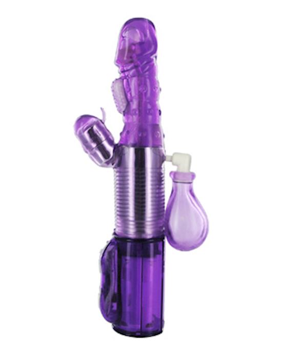 7 Function Ejaculating Vibrator Purple