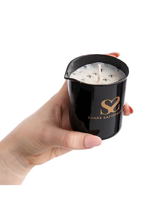 Share Satisfaction Massage Candle - Vanilla