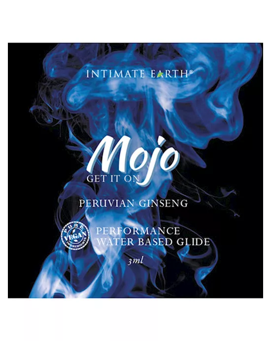 MOJO Peruvian Ginseng Waterbased Performance Glide  3ml Foil