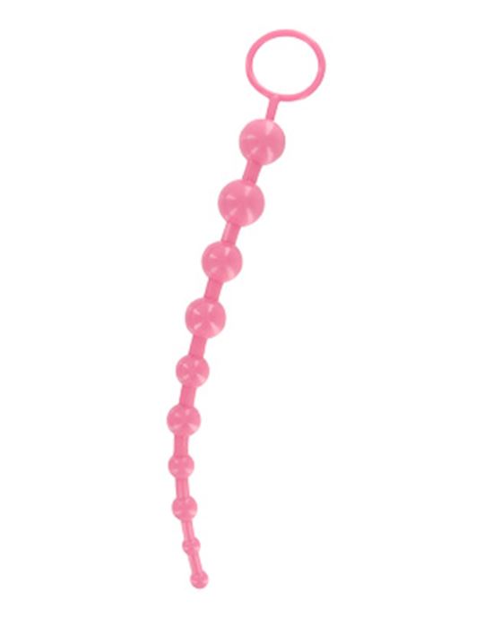 Long Anal Beads Pink