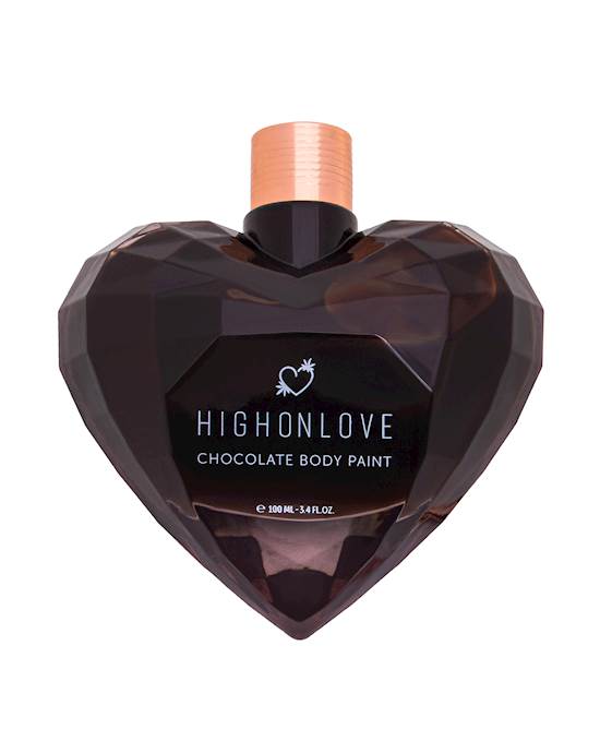 HighOnLove Dark Chocolate Body Paint  100ml