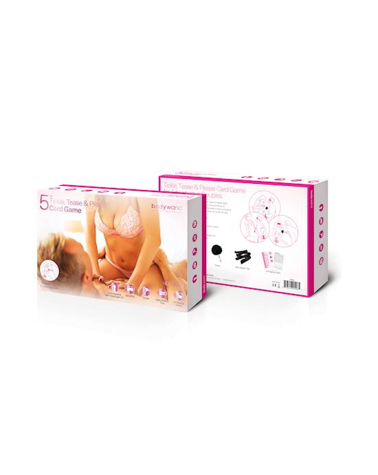 Bodywand 5 Piece Tickle Tease And Please Card Game