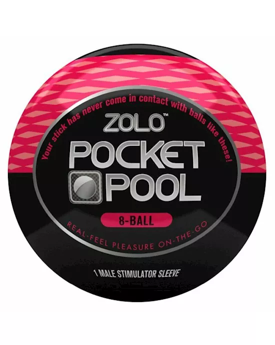ZOLO POCKET POOL 8 BALL Masturbator