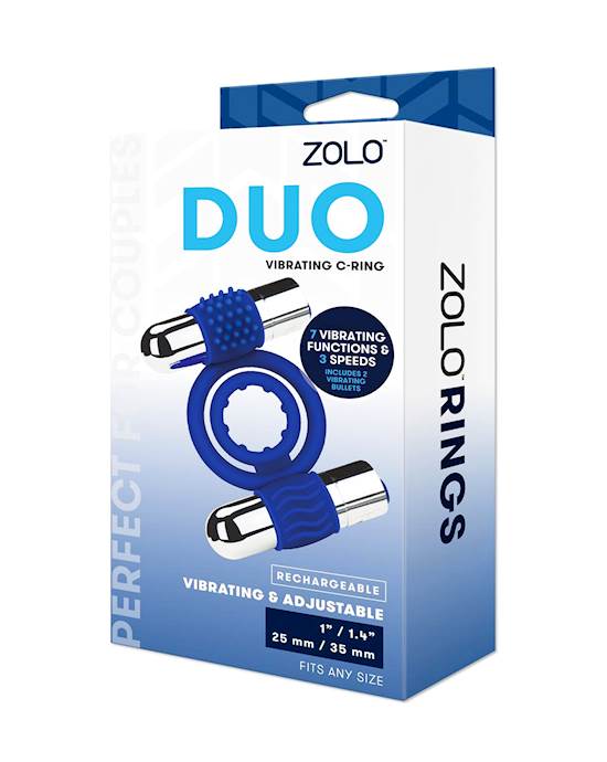 Zolo Duo Vibrating C-ring