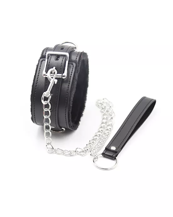 Premium Collar With Leash