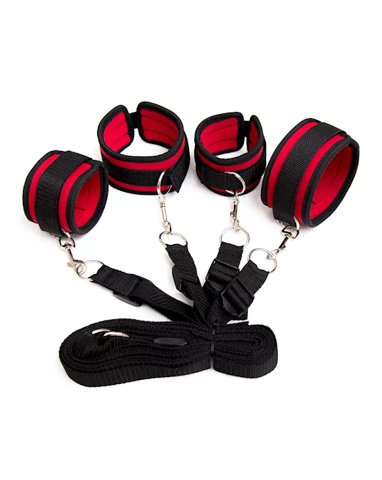 Large Velcro Cuff Bed Restraint Kit