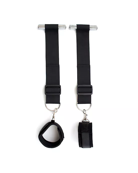 Door swing cuffs