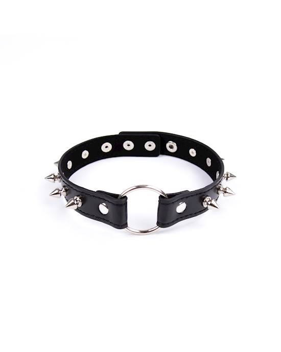 Spiked ORing Collar