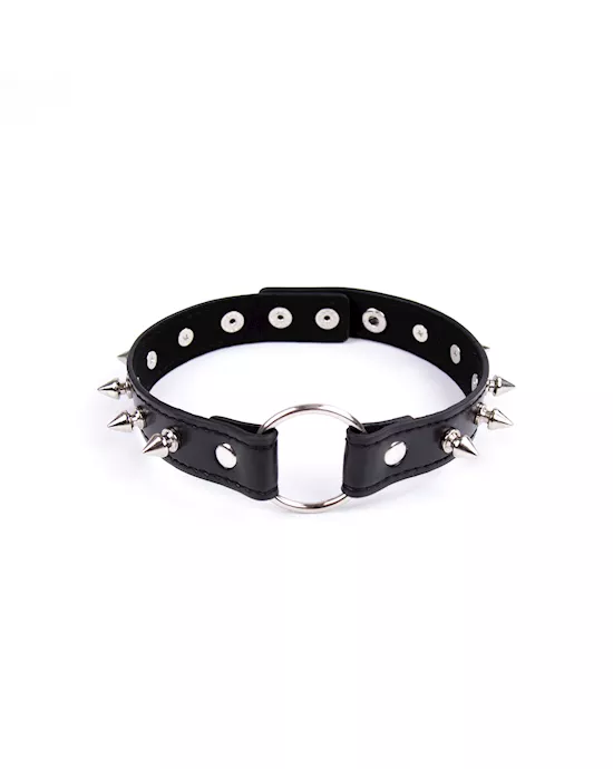Spiked ORing Collar