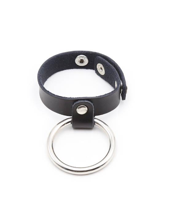 Metal Cock Ring and Ball Divider