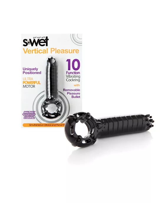 NU Sensuelle SWet Vertical Pleasure Ring