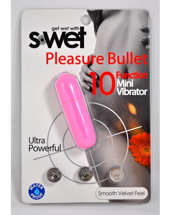 Nu Sensuelle S-wet Pleasure Bullet Pink