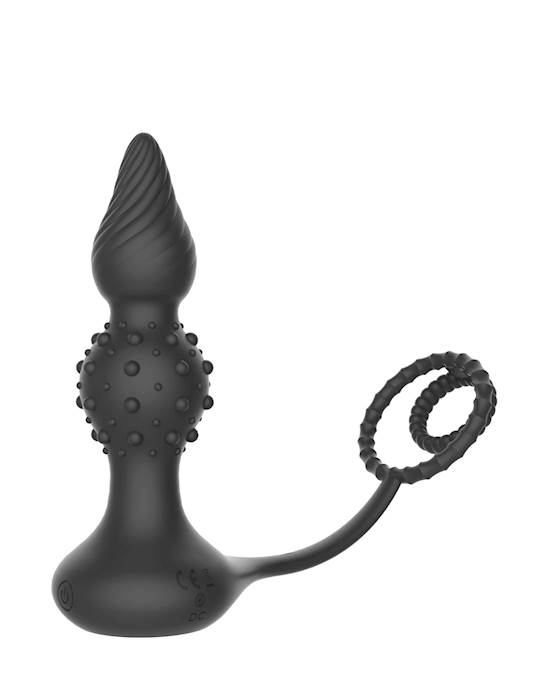 Amore Remote Prostate Massager And Cock Rings