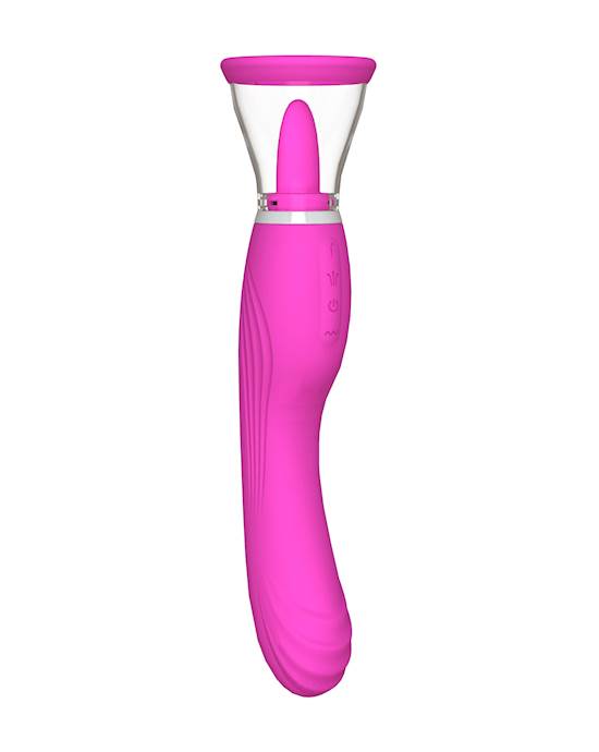 Lottie Pussy Pump and Licking Vibrator