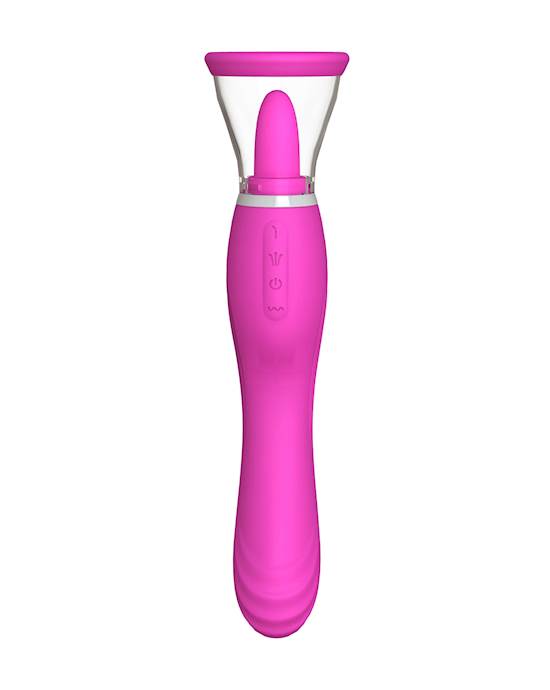 Lottie Pussy Pump And Licking Vibrator