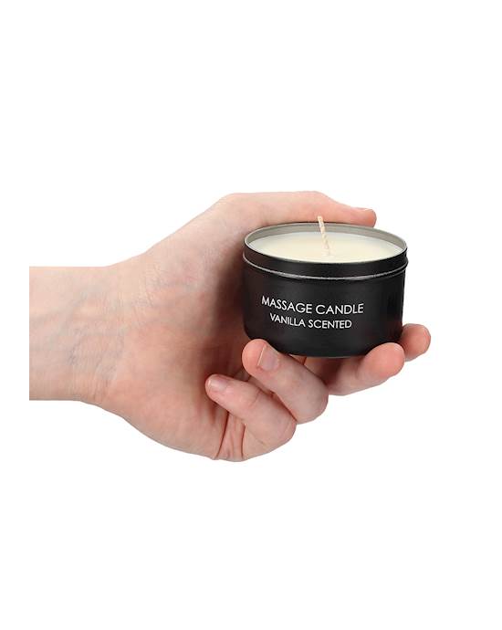 Massage Candle Set - Pheromone, Vanilla And Rose Scented 