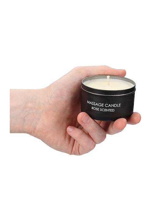 Massage Candle - Rose Scented 