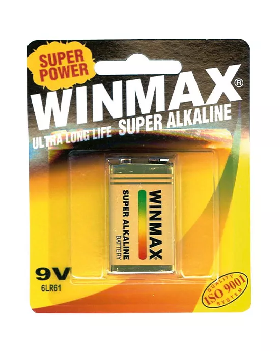 Winmax Super Alkaline 9V Battery