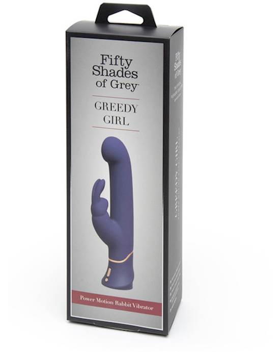 Fifty Shades Of Grey Greedy Girl Power Thrust G-spot Vibrator - 8.5 Inch
