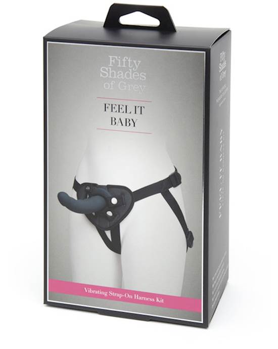 Fifty Shades Of Grey Feel It Baby Strap On Dildo Set