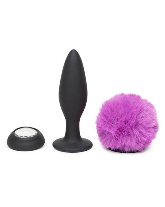 Happy Rabbit Rechargeable Vibrating Butt Plug - 4.5 Inch
