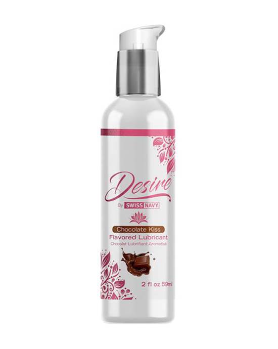Desire Chocolate Kiss Flavoured Lubricant - 60ml