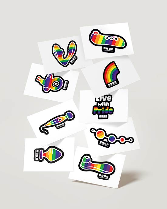 Pride Sticker Pack - 10 Stickers