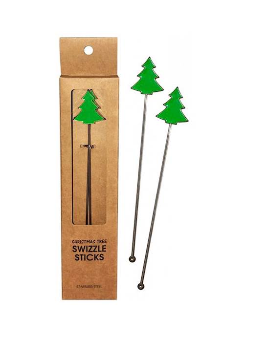 Swizzle Sticks - Christmas Tree
