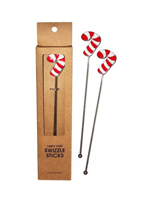 Swizzle Sticks - Candy Cane